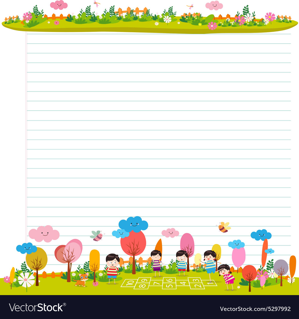 Design elements for notebook diary goodbye summer
