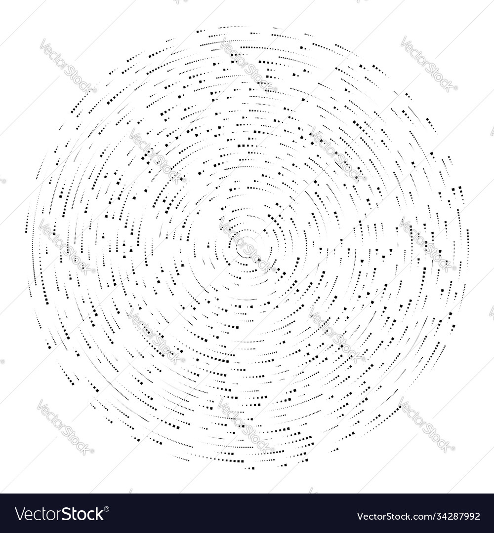 Radial radiating lines abstract burst element vector image Radial radiating lines abstract burst element