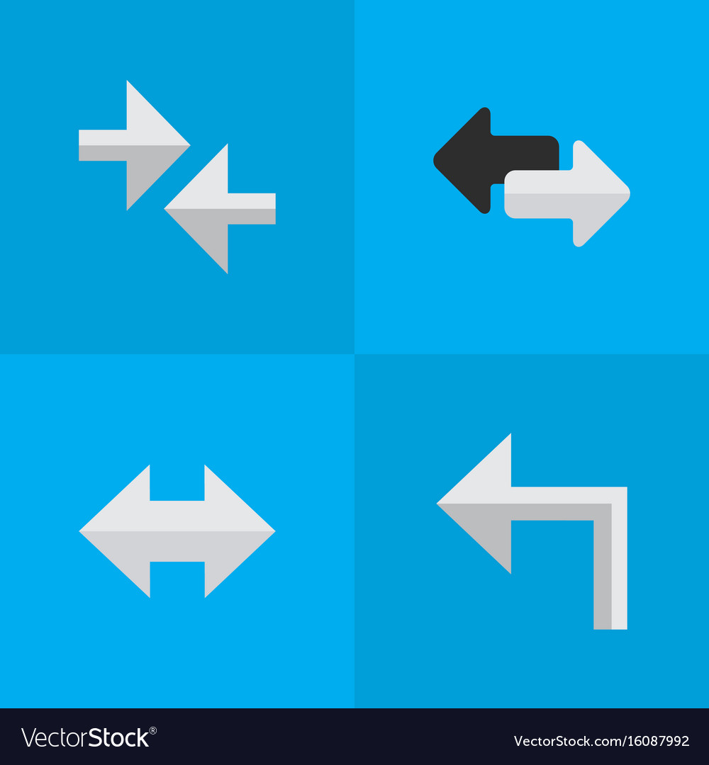 Set von einfachen Cursor-Symbolen