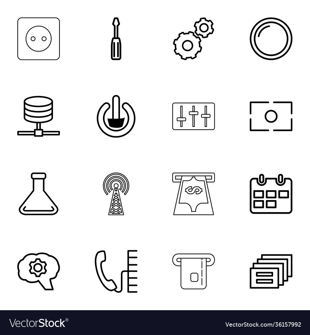 Technology icons