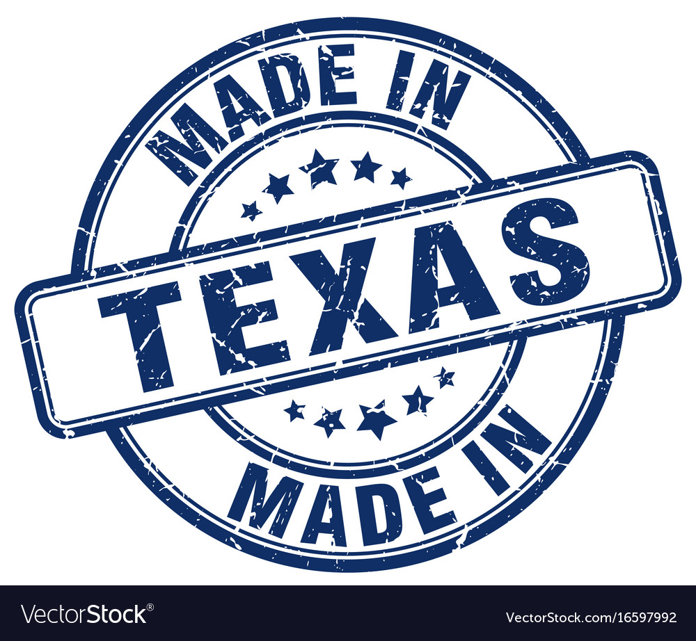 Texas Badge Stamp