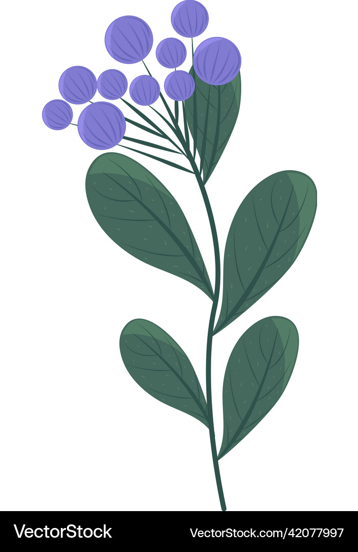 Flowers flat icon Royalty Free Vector Image - VectorStock