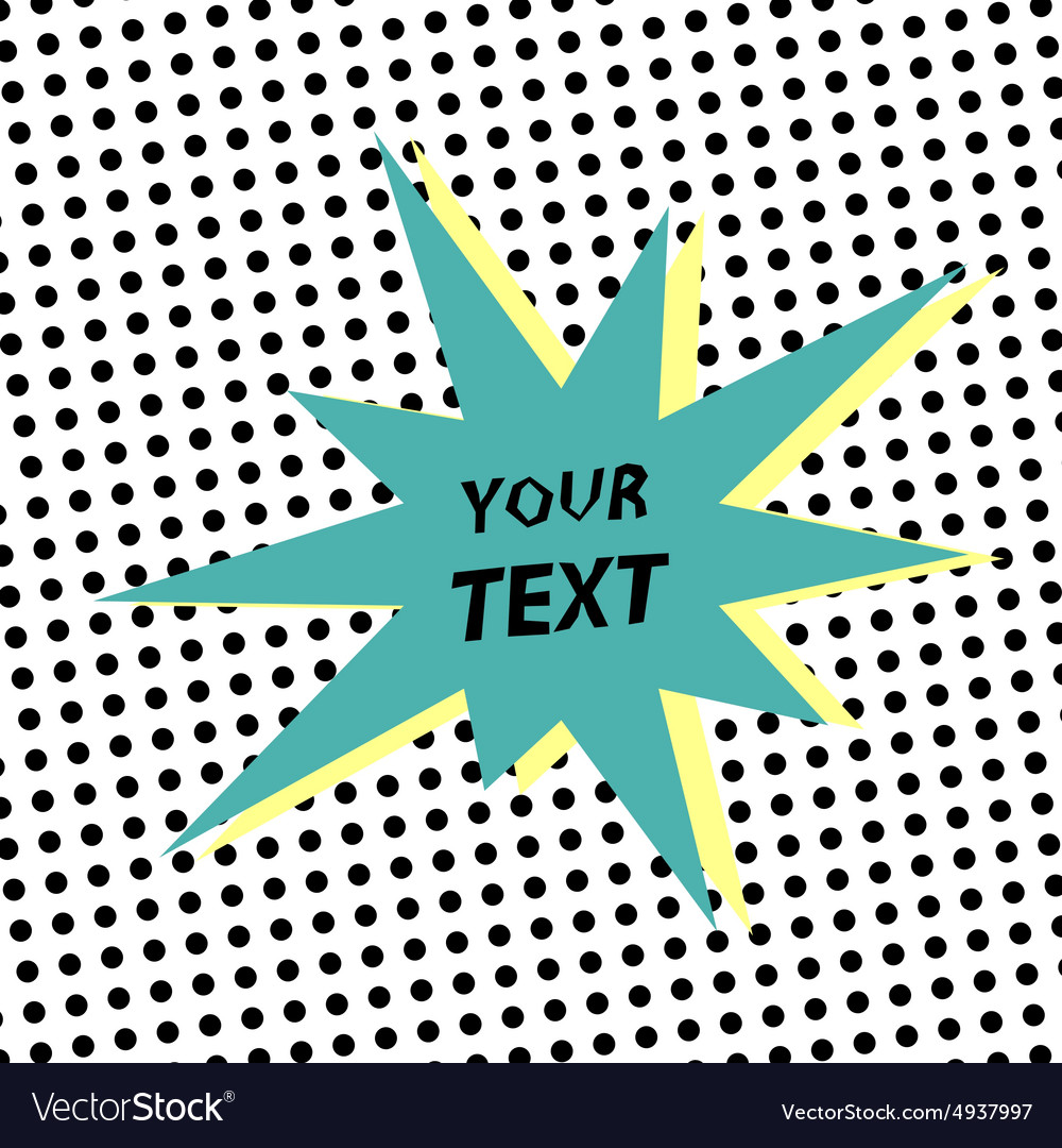 Retro Memphis Pattern Background