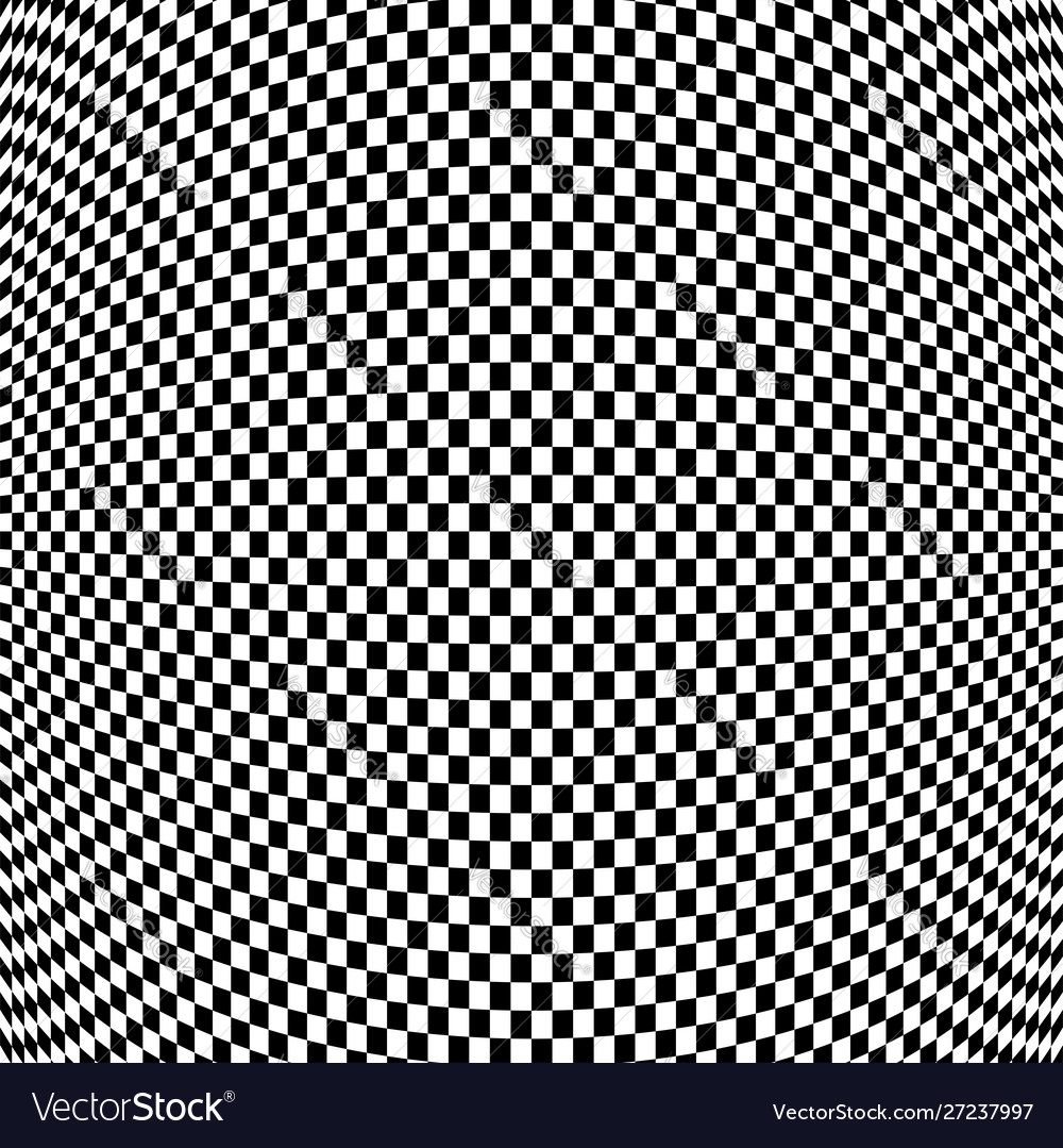 Spherical globe circular distort effect pattern vector image Spherical globe circular distort effect pattern