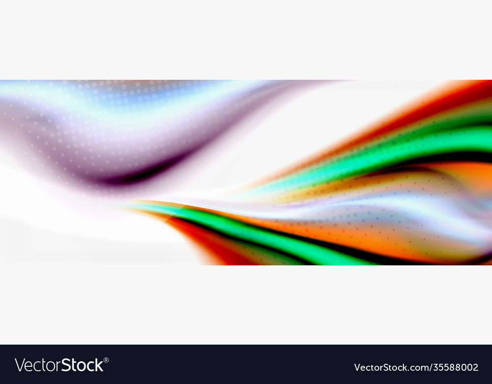 Abstract background smooth flowing lines blurred vector image Abstract background smooth flowing lines blurred