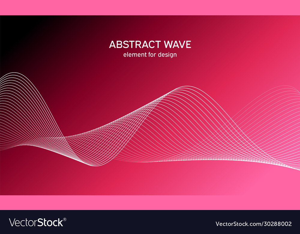 Abstract wave element for design digital vector image Abstract wave element for design digital