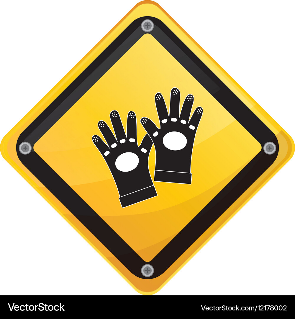 Construction road sign Royalty Free Vector Image