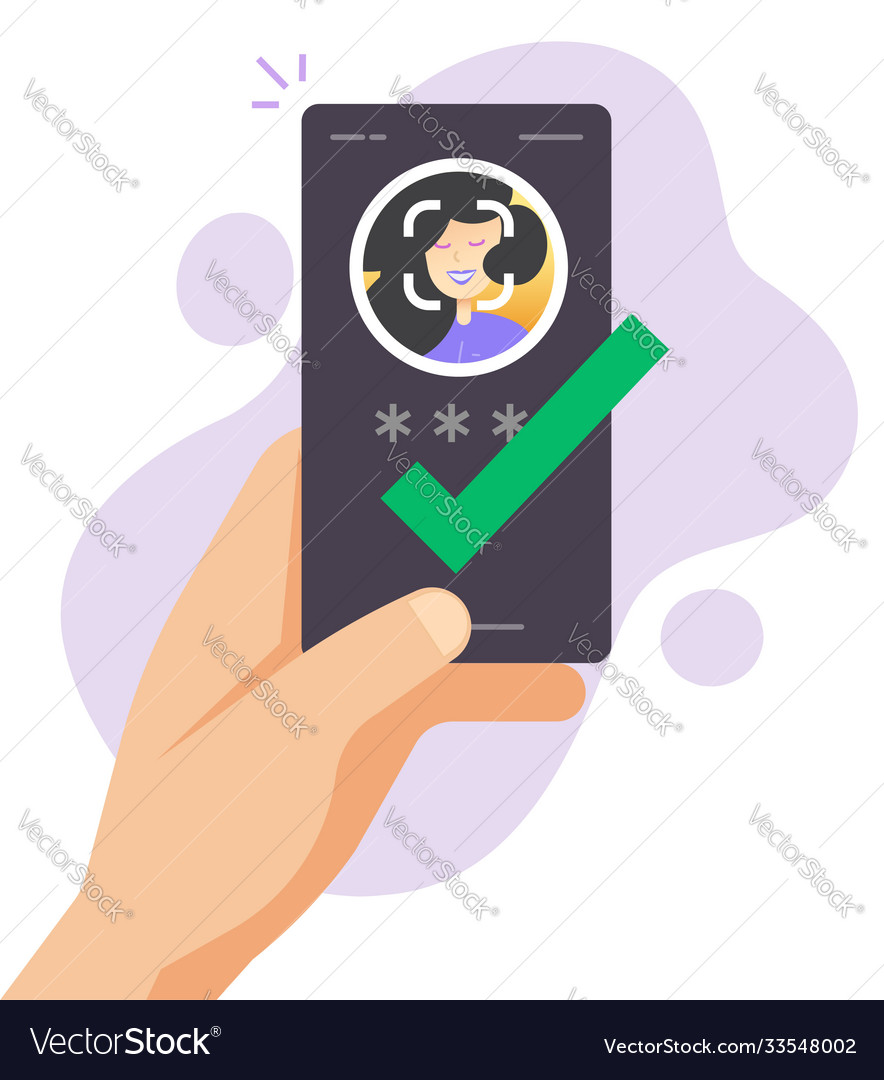 Mobile Face ID Scan - Authentication