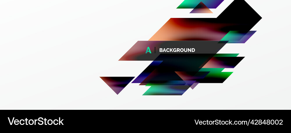 Modern trendy minimalist abstract background Vector Image