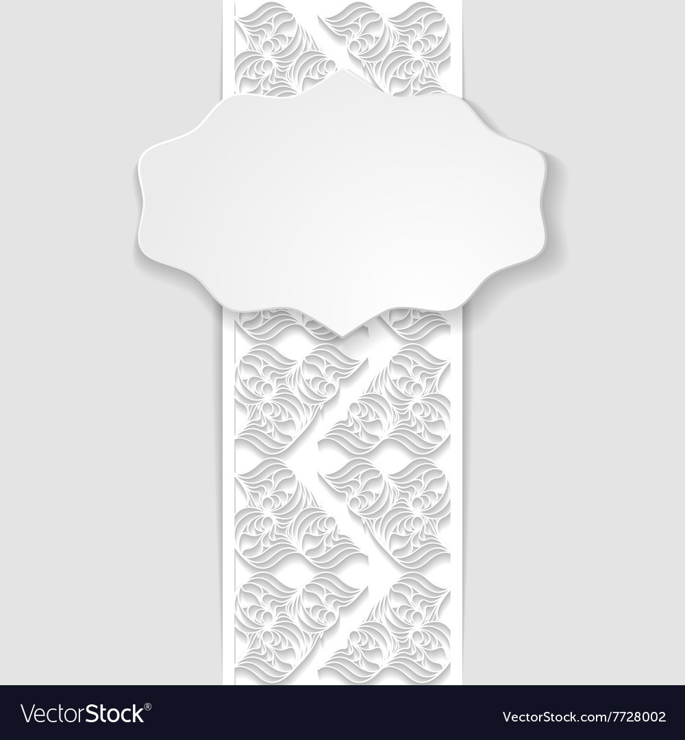 Paper background with a frame