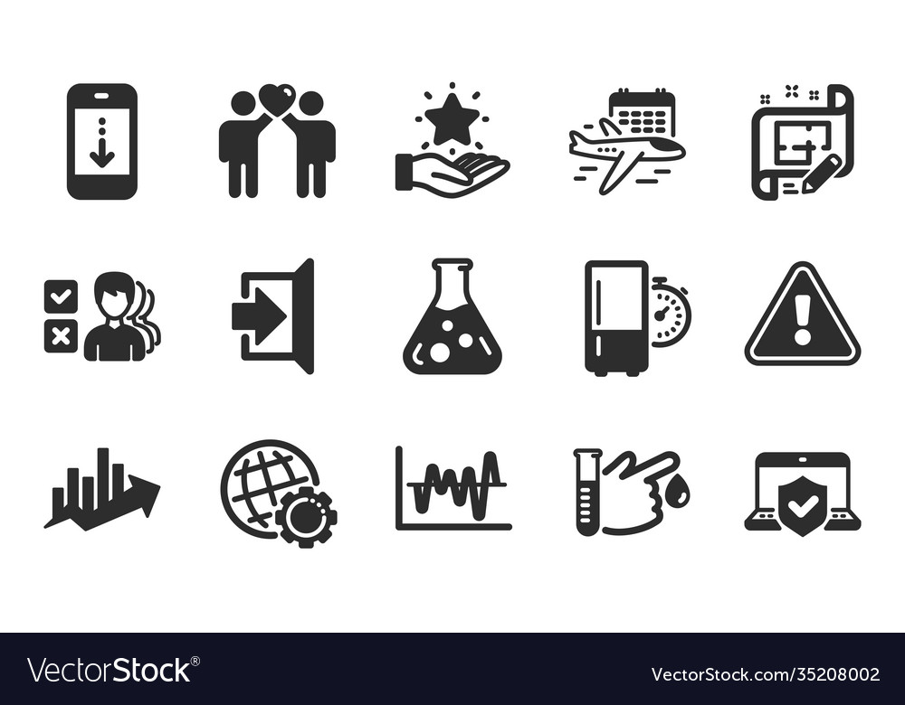 Refrigerator timer chemistry lab and scroll down vector image Refrigerator timer chemistry lab and scroll down