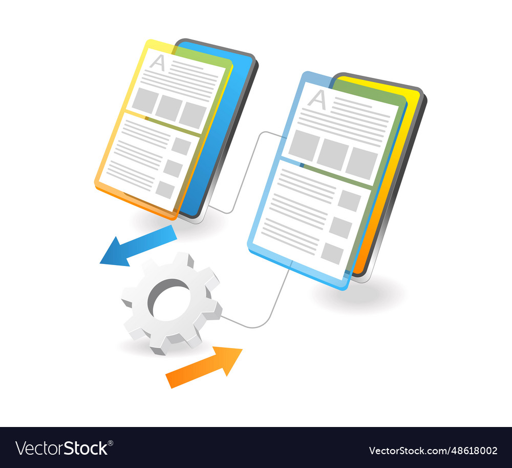 Smartphone layout web application test vector image Smartphone layout web application test