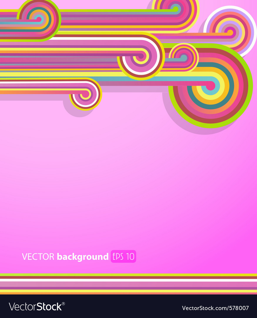 Colorful Gradient Lines Background