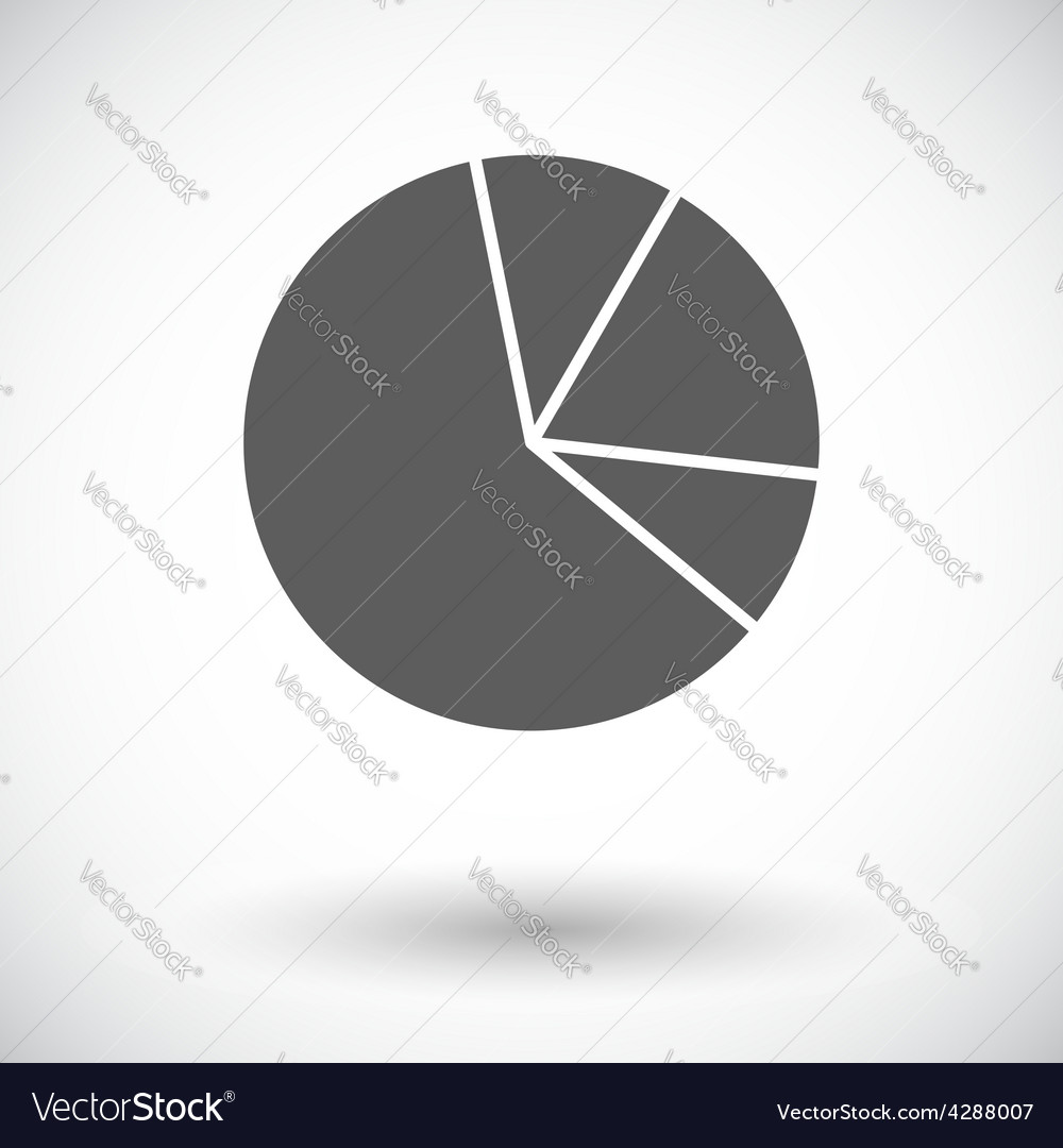 Flat Graph Icon - Data Chart
