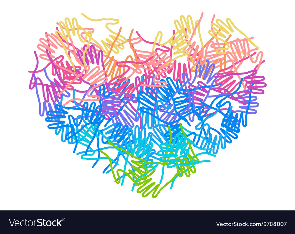 Hands Forming a Heart - Unity & Collaboration