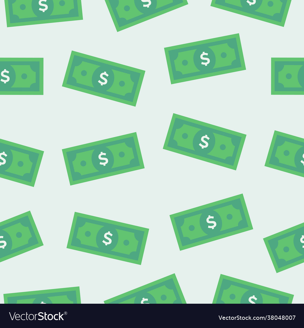 Money - seamless pattern with american dollar