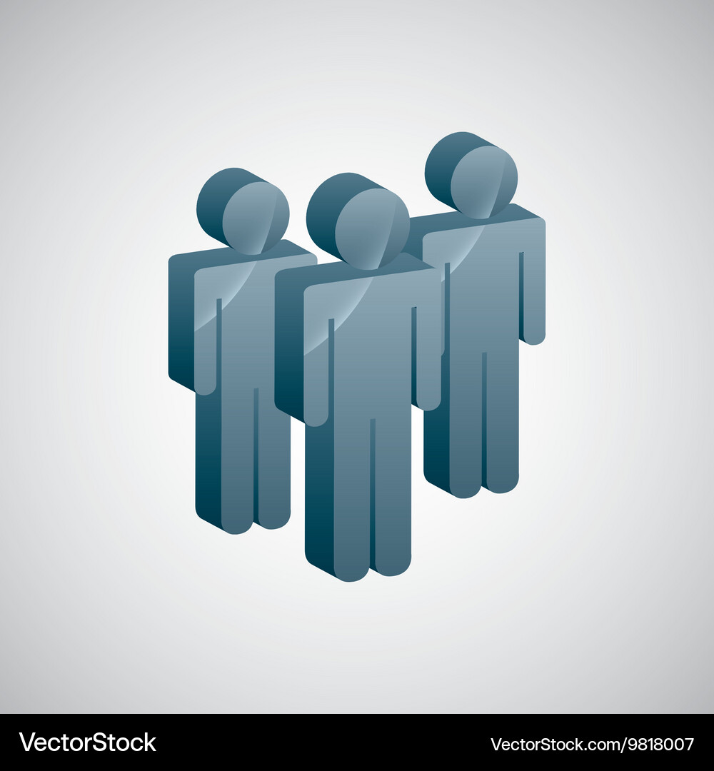 Teamwork concept design Royalty Free Vector Image