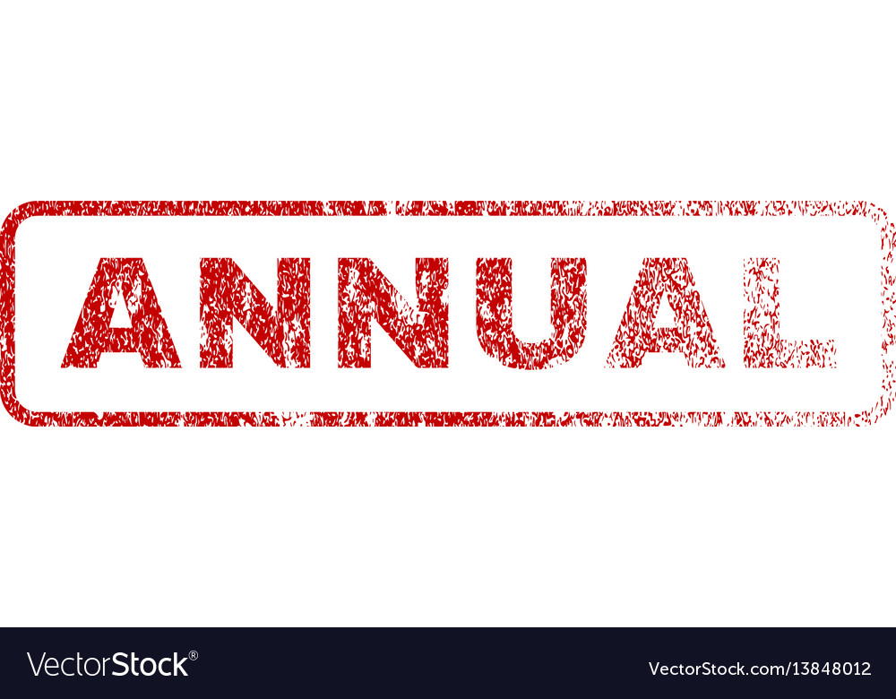 Annual rubber stamp