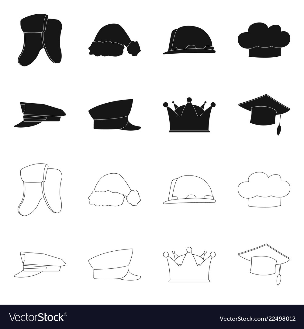 Design des Headgear- und Kappensymbols