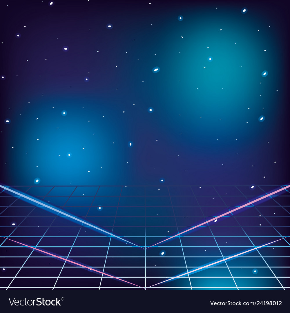 Geometrical futuristic background Royalty Free Vector Image