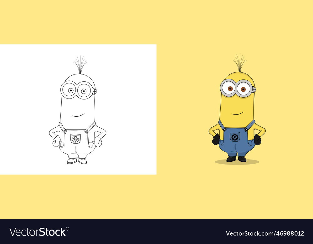 Minions Royalty Free Vector Image Vectorstock Minions Royalty Free Vector Image Vectorstock