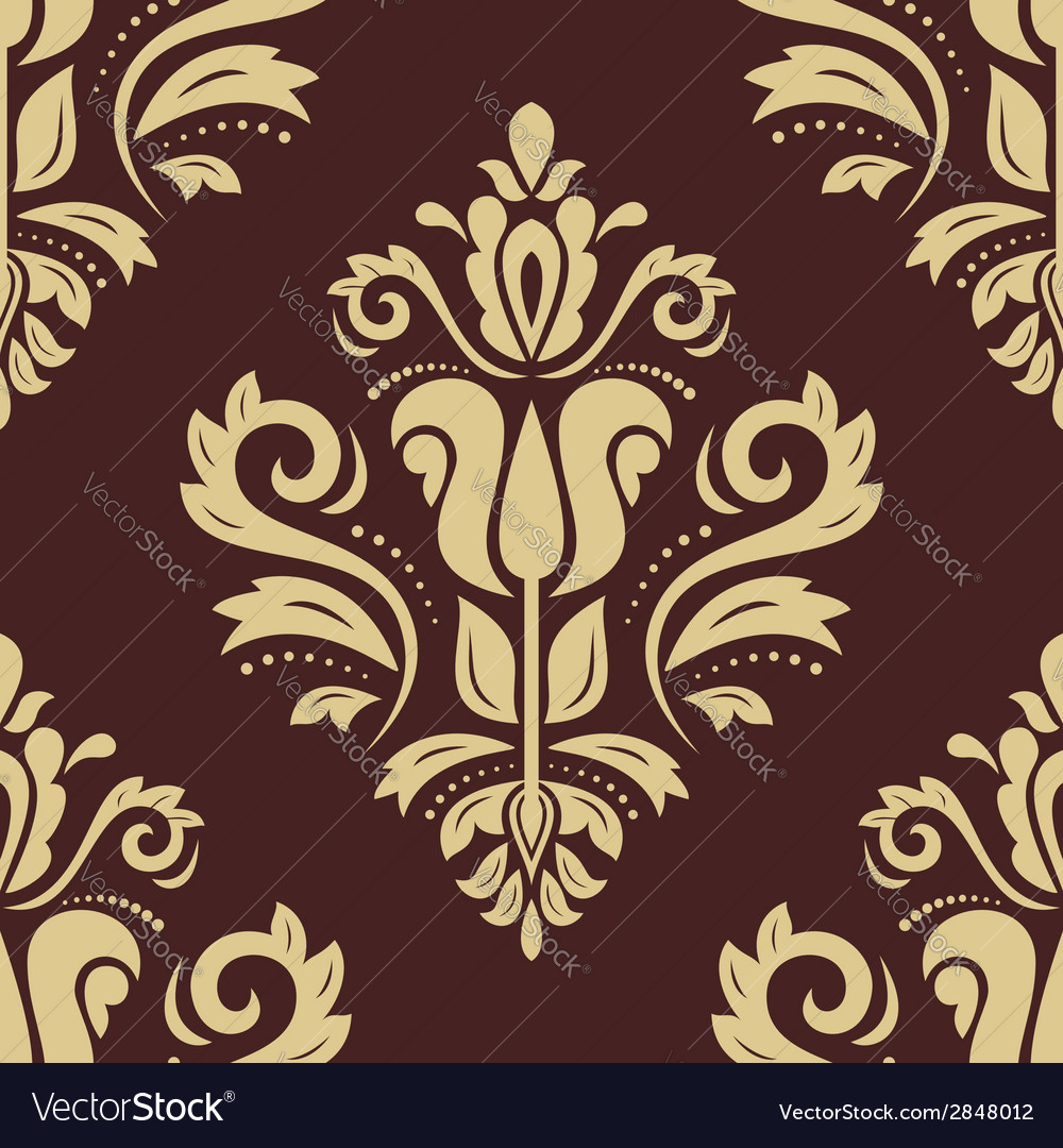 Orient seamless pattern abstract background