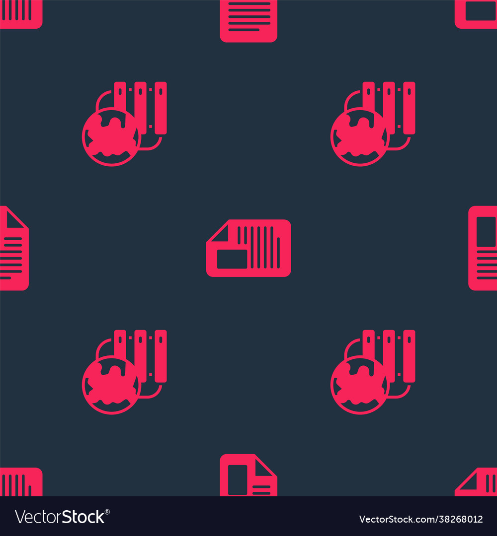 Set network cloud connection and file document Vector Image Set network cloud connection and file document