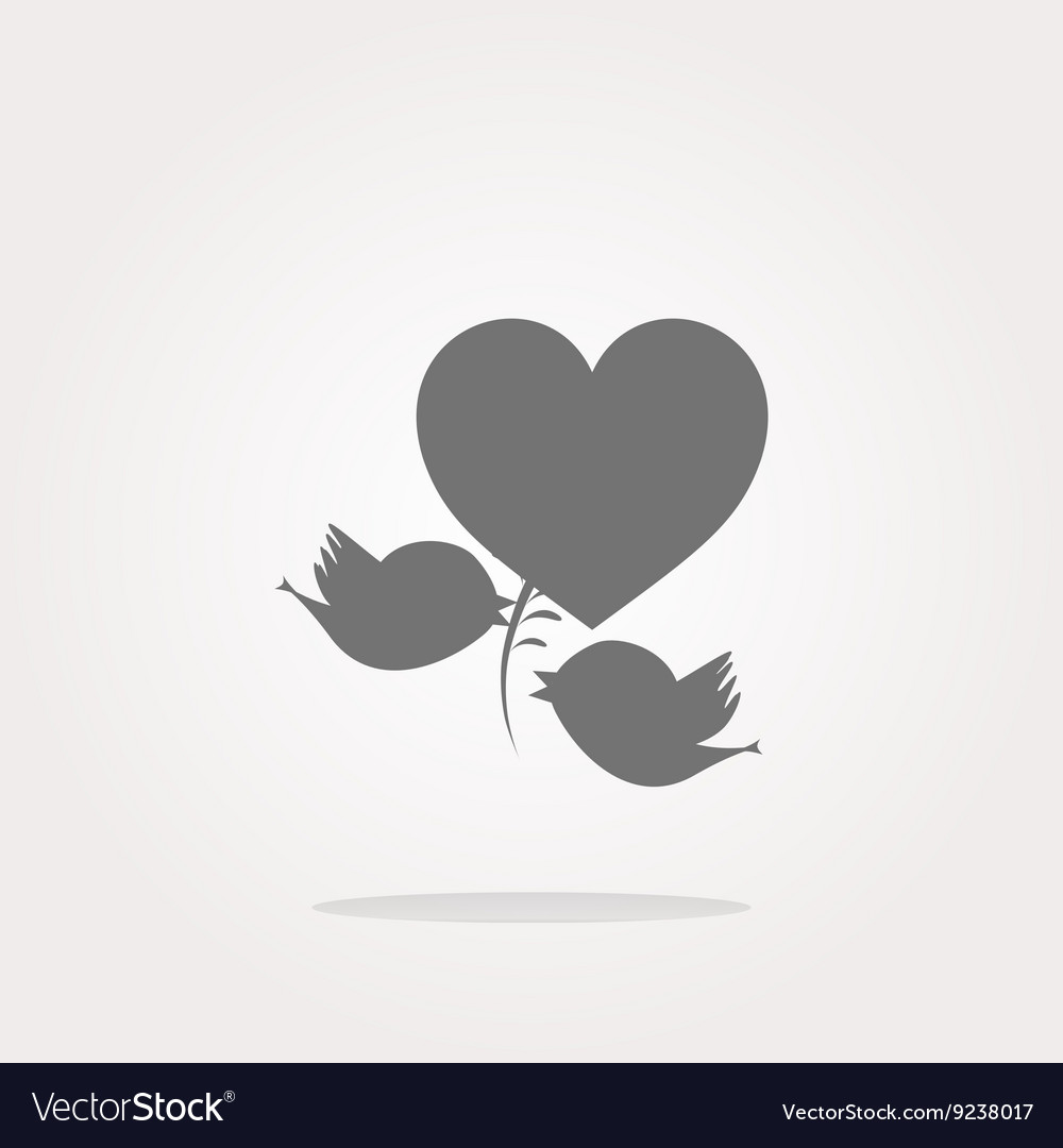 Bird family web icons app button