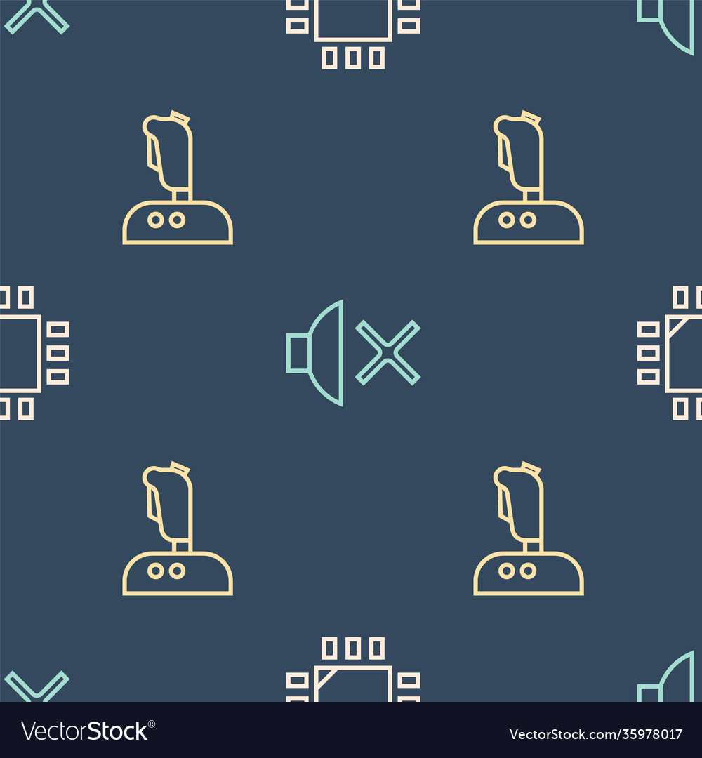 Set line processor with microcircuits cpu Vector Image Set line processor with microcircuits cpu
