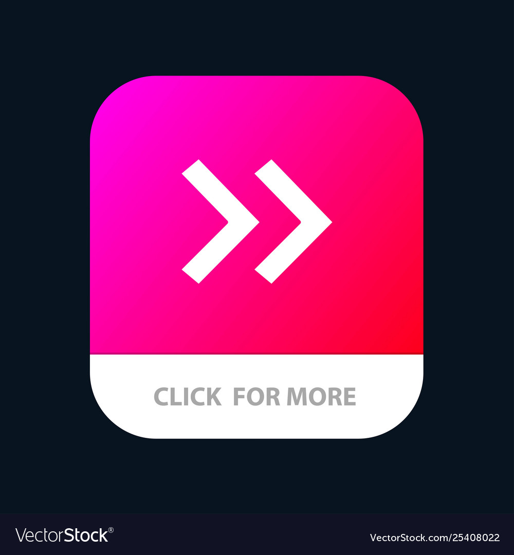 Pfeile rechts mobile App-Taste android vector image Pfeile rechts mobile App-Taste android