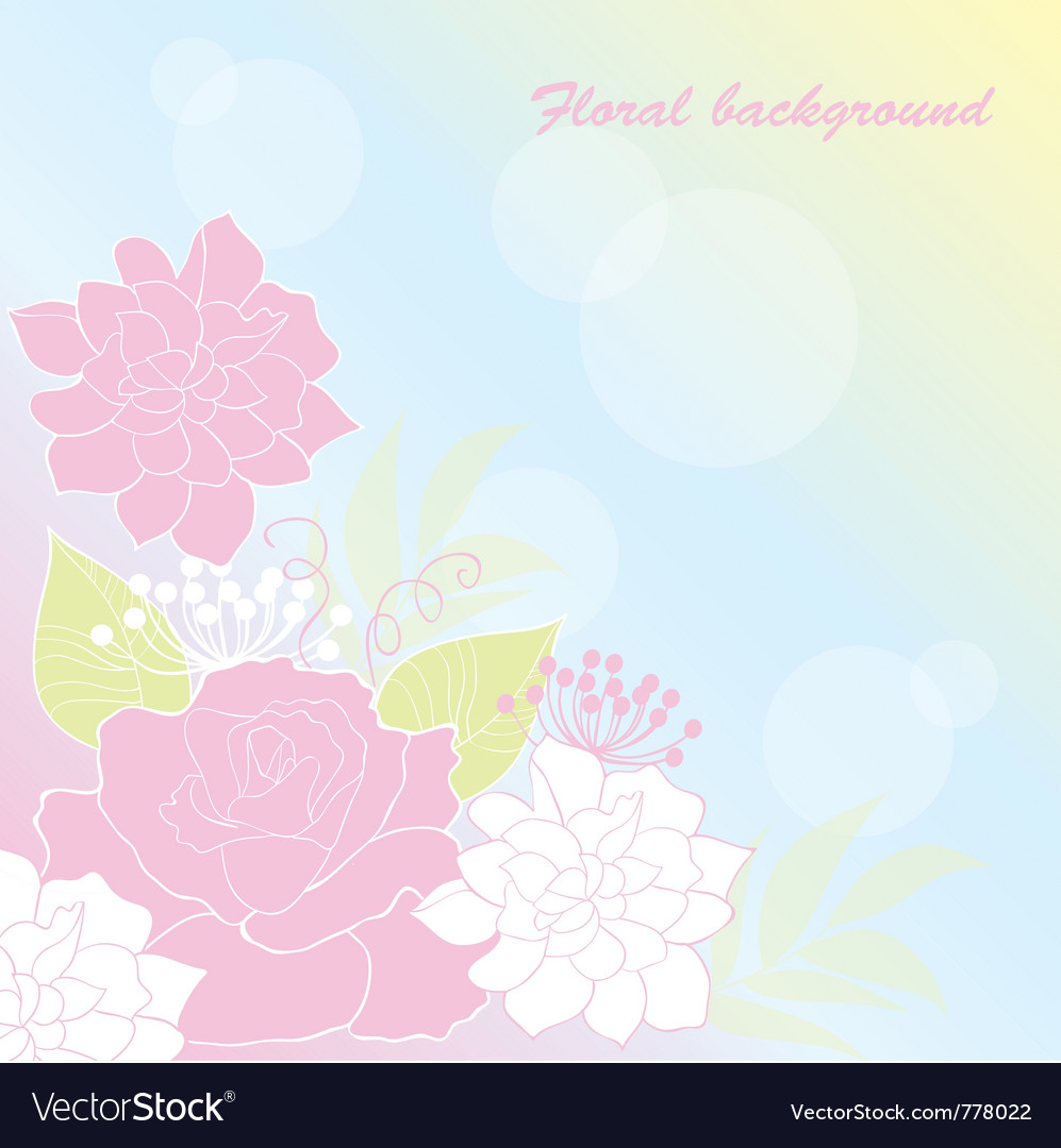 Background rose
