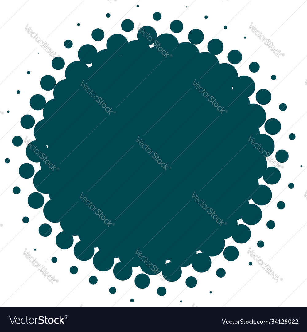 Colorful halftone pattern texture design element