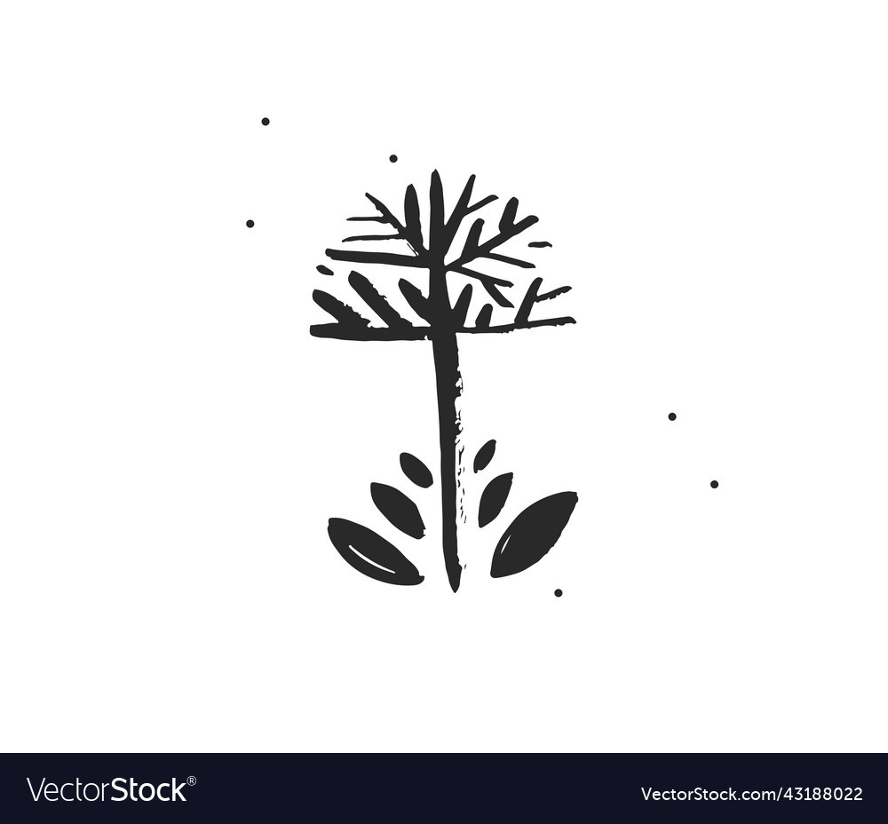 Hand drawn abstract stock graphic