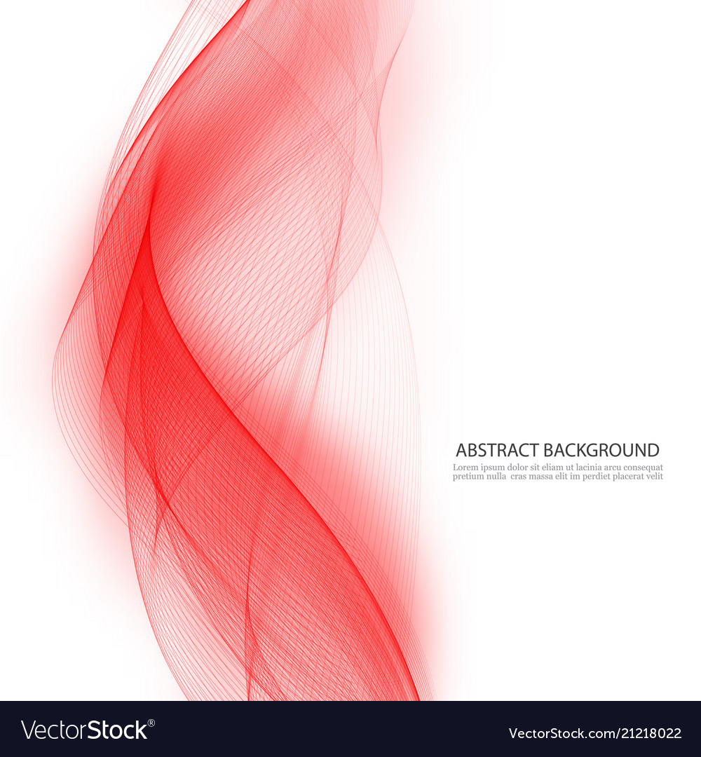 Red Smoke Wave Background