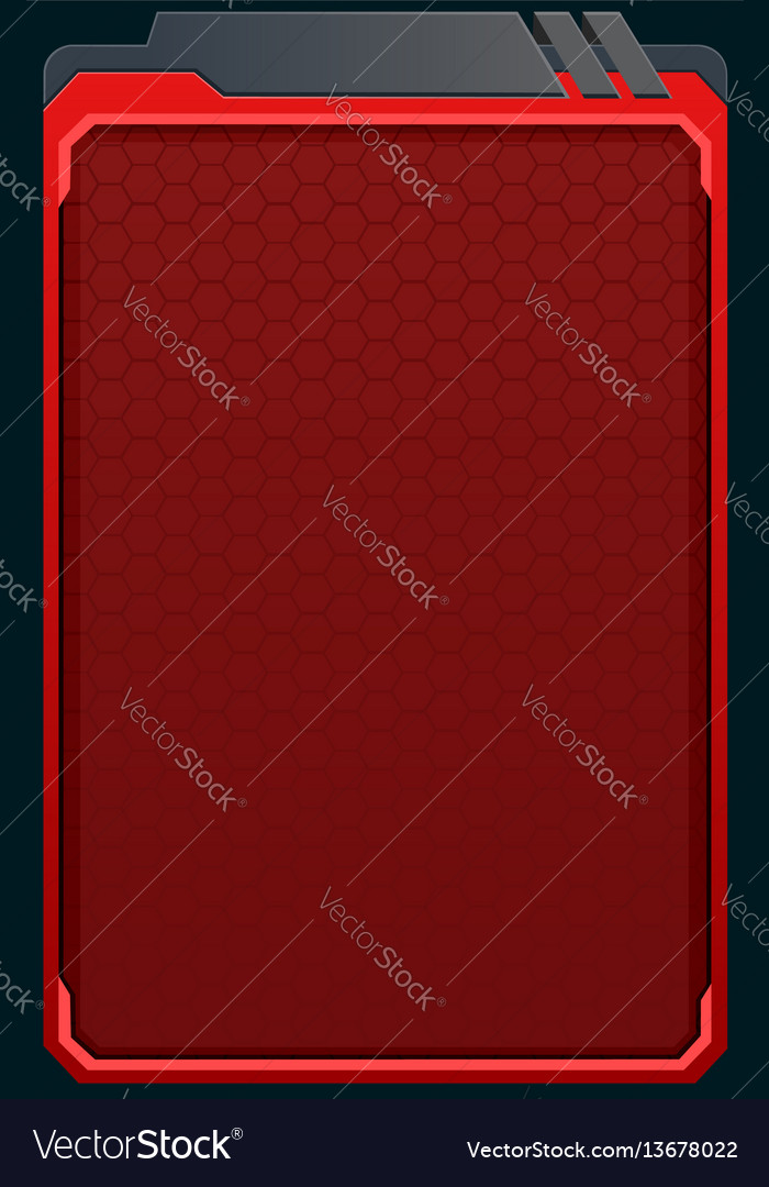Red Tech Interface Background