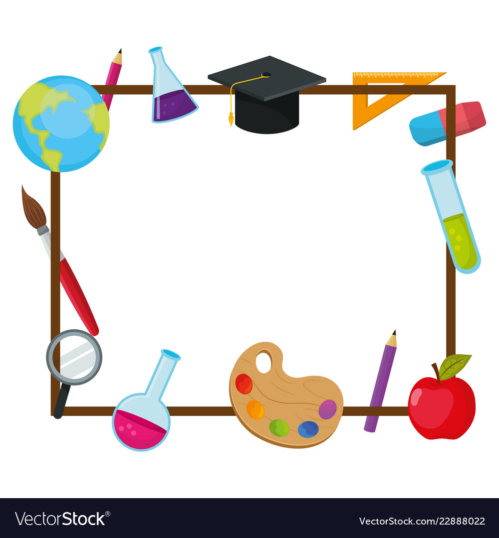 Study elements cartoon