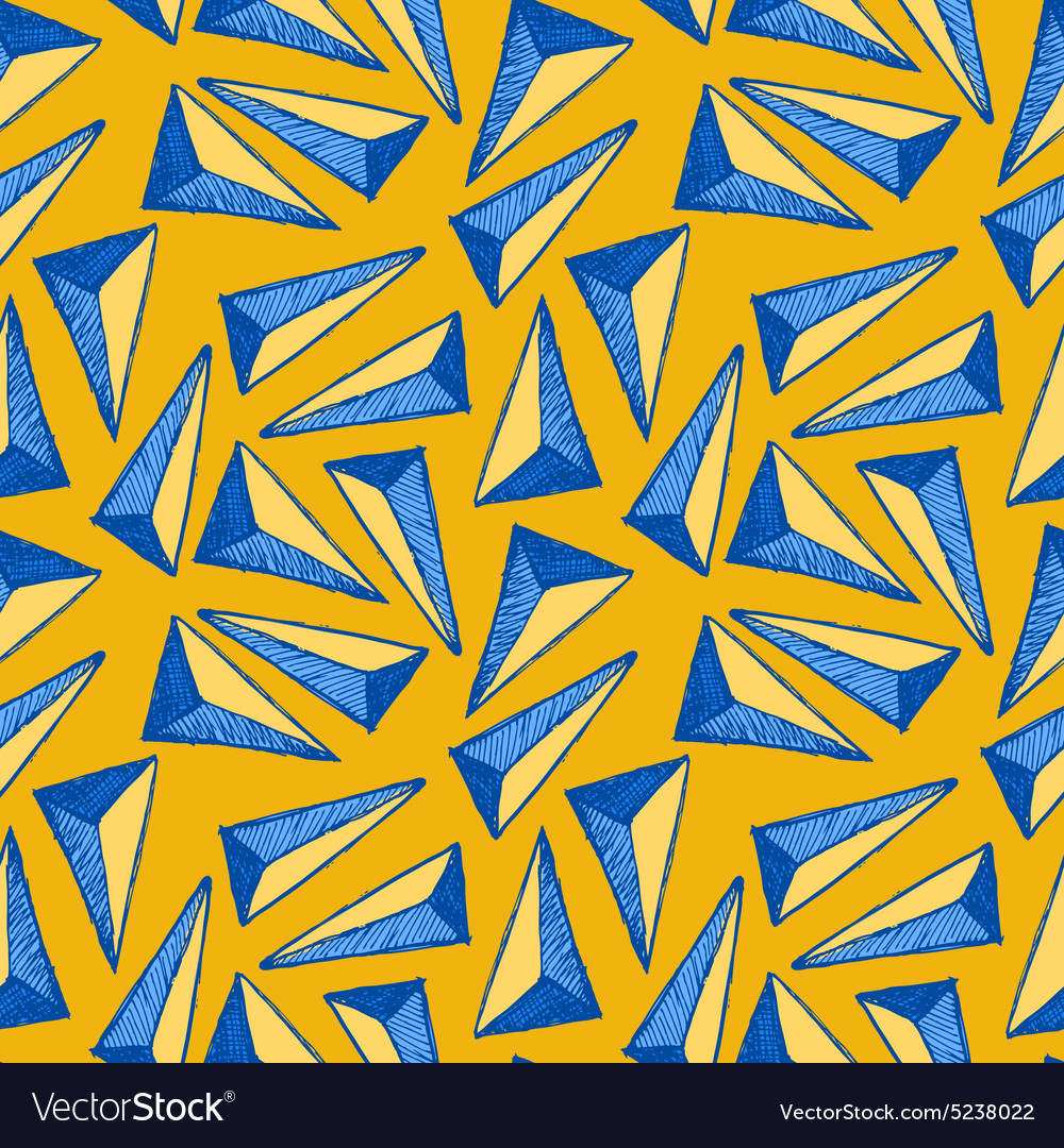 Triangle seamless pattern