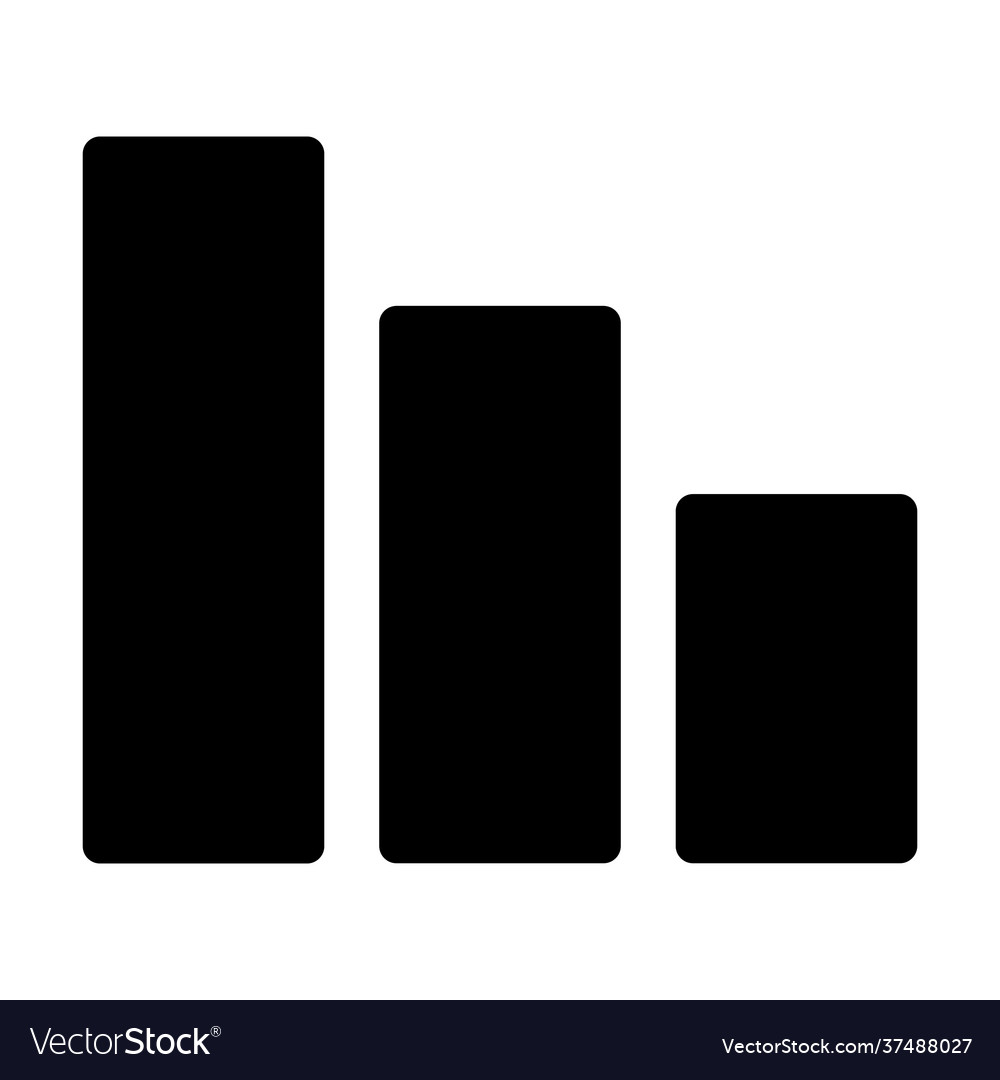 Bar chart Royalty Free Vector Image - VectorStock