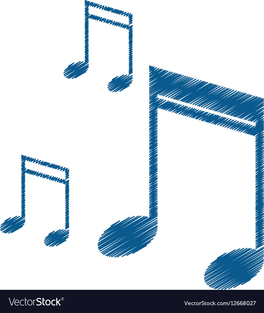 Zeichnen Noten Audio-Sound