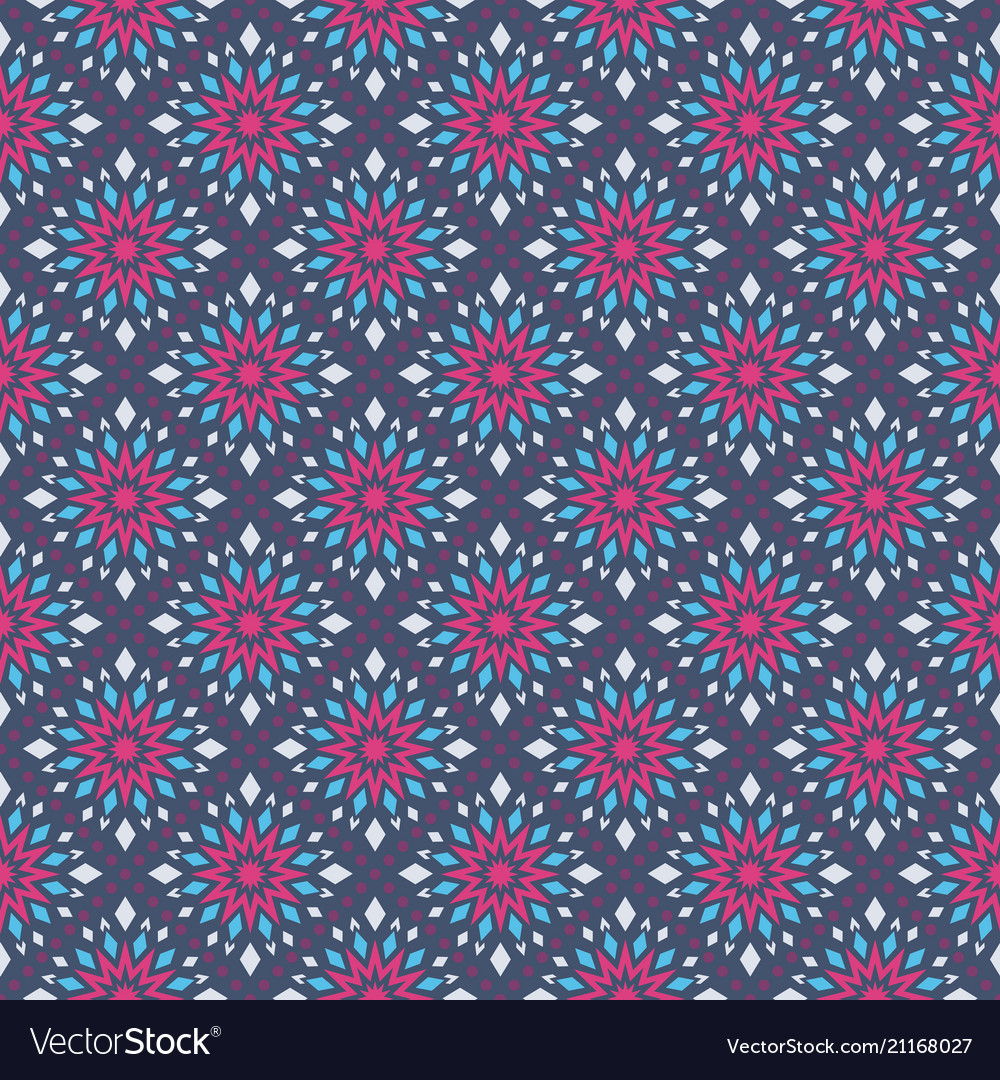 Kaleidoscope of color pattern vector image Kaleidoscope of color pattern