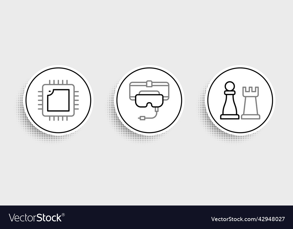 Set line chess processor with cpu and virtual vector image Set line chess processor with cpu and virtual