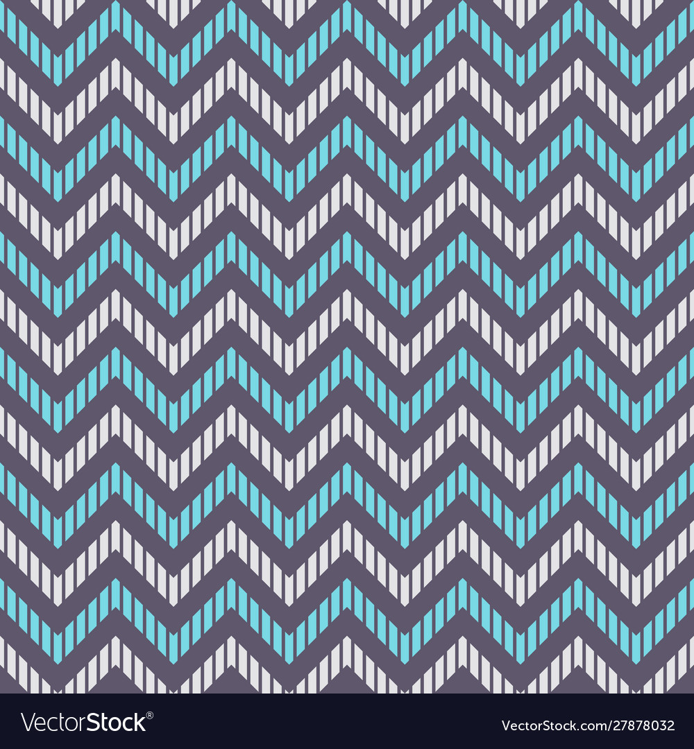 Abstract seamless pattern striped zigzag lines vector image Abstract seamless pattern striped zigzag lines