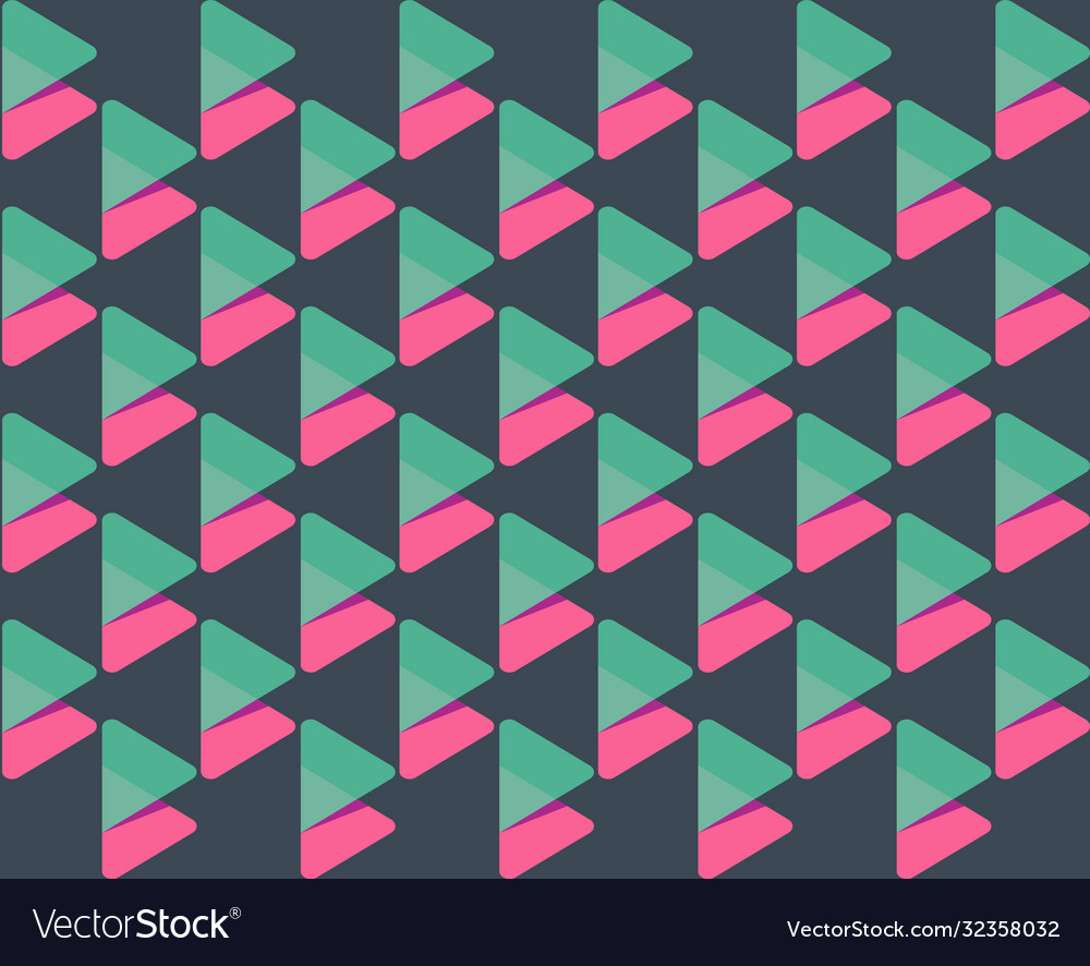 B triangle pattern