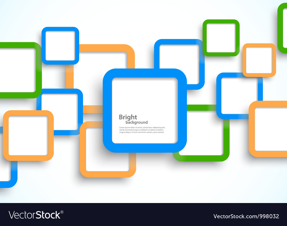 Background with squares