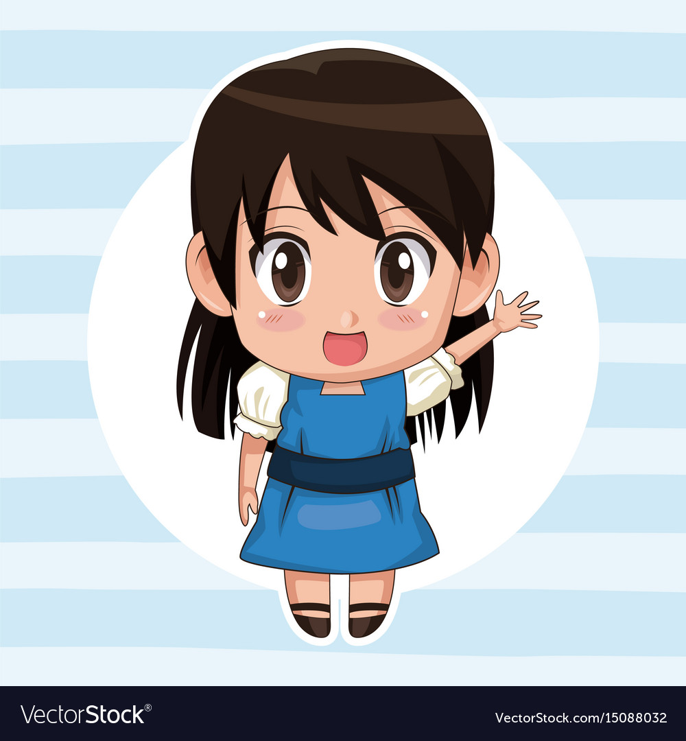 Blue striped color background with circular frame