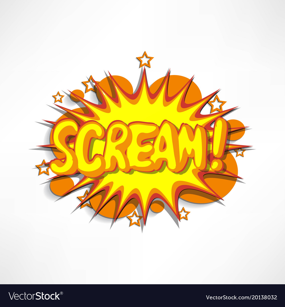 Comic book explosion Royalty Free Vector Image