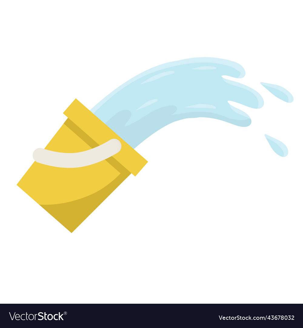 Splash and splatter liquid pours out Royalty Free Vector