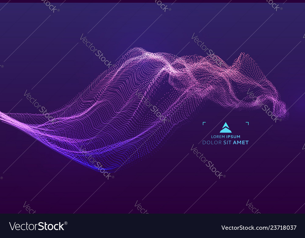 Array with dynamic emitted particles water splash