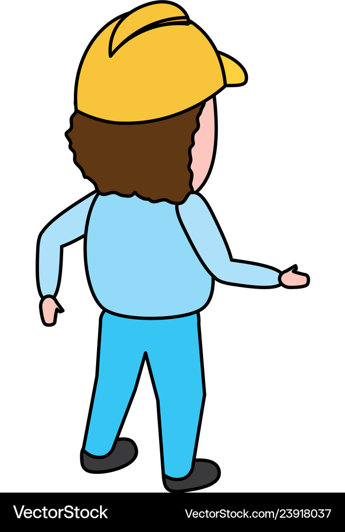 Construction worker professional Royalty Free Vector Image