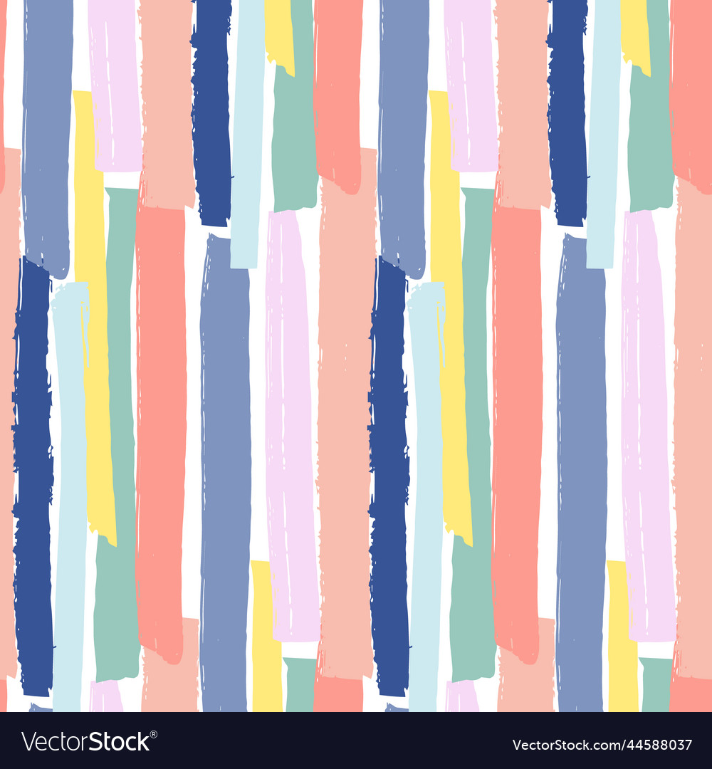 Hand drawn stripes pattern design